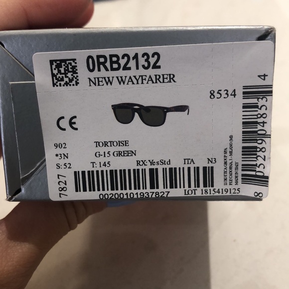 Brand New RayBan New Wayfarer - Picture 3 of 3